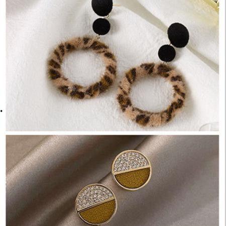 网红爆款耳饰法式搭配,打造网红爆款耳饰风采